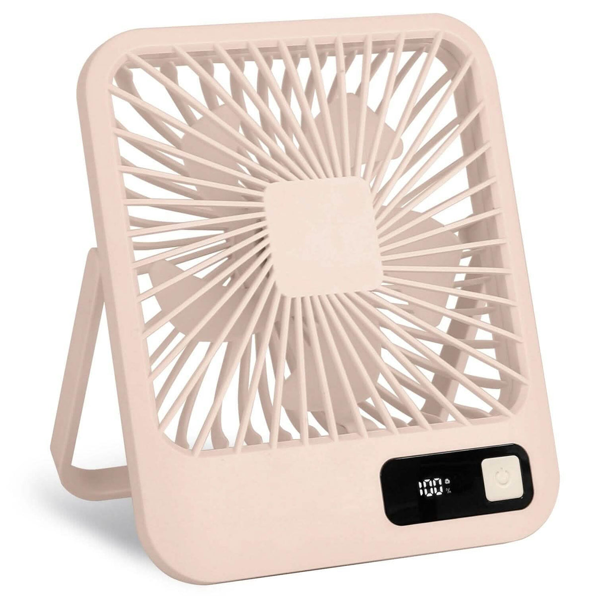 Mini Desktop Cooling Fan Rechargeable Battery Powered with LCD Display - A-1 Thread Vault