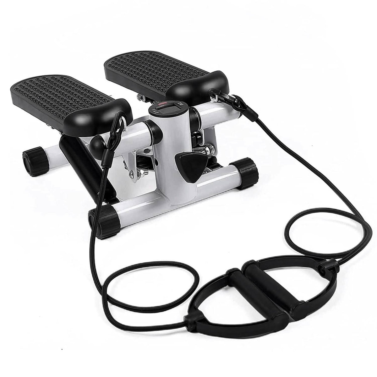 Mini Fitness Stepper with 2 Resistance Bands LCD Monitor - A-1 Thread Vault