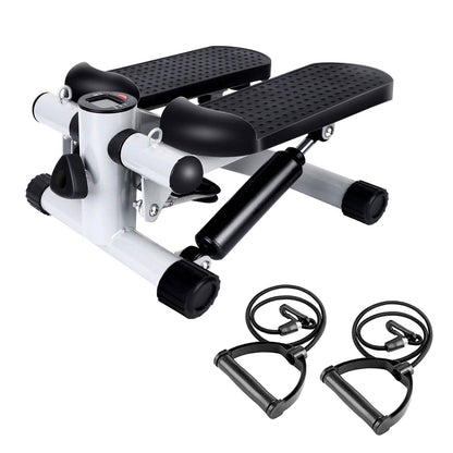 Mini Fitness Stepper with 2 Resistance Bands LCD Monitor - A-1 Thread Vault