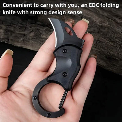 Mini Keychain Pendant Folding Knife - A-1 Thread Vault