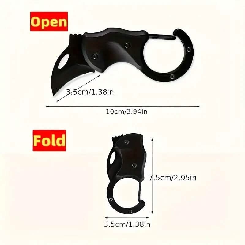 Mini Keychain Pendant Folding Knife - A-1 Thread Vault