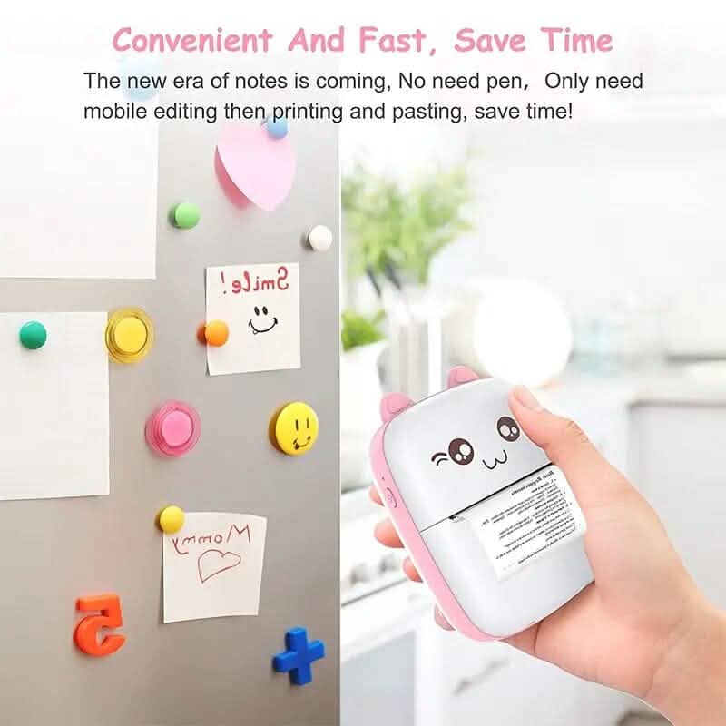 Mini Pocket Wireless BT Thermal Inkless Printer for Smartphones - A-1 Thread Vault