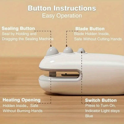 Mini Portable Sealer with Magnetic Suction - A-1 Thread Vault