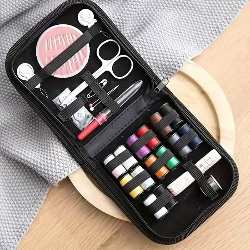 Mini Travel Sewing Kit Fabric Repair Set - A-1 Thread Vault