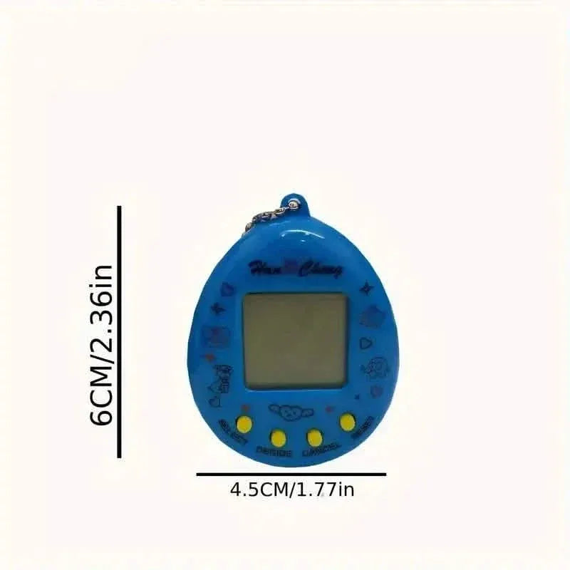 Mini Virtual Pet Game Machine, Battery-Powered Nostalgic Handheld Toy - A-1 Thread Vault