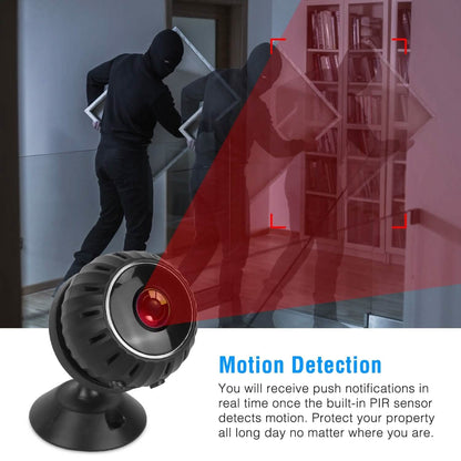 Mini Wireless Camera Wifi IR Night Vision HD 1080P Home Security - A-1 Thread Vault