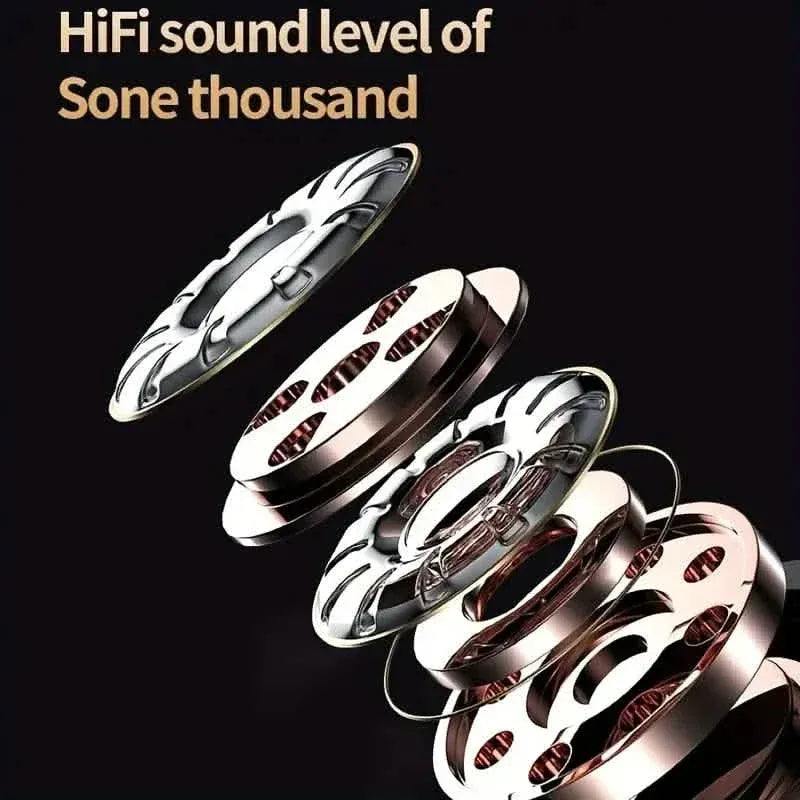 Mini Wireless Earbuds with Digital Display - True Wireless Stereo Earphones - A-1 Thread Vault