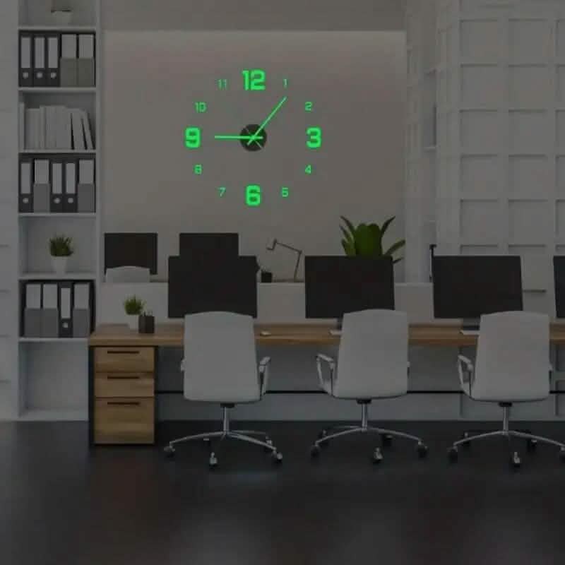 Minimally Quiet Digital Wall Clock - A-1 Thread Vault