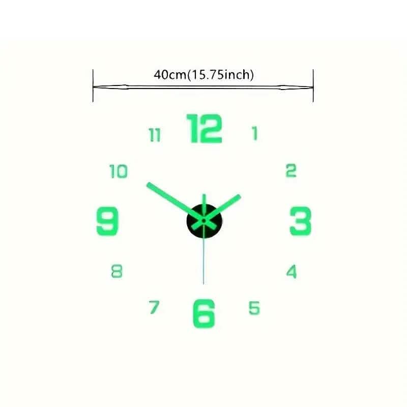 Minimally Quiet Digital Wall Clock - A-1 Thread Vault