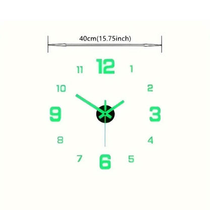 Minimally Quiet Digital Wall Clock - A-1 Thread Vault