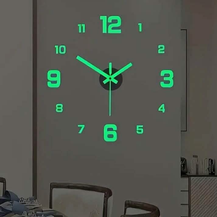 Minimally Quiet Digital Wall Clock - A-1 Thread Vault