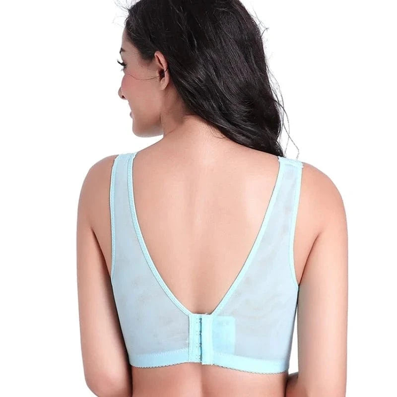 Minimizer Full Cup Brassiere Vest Bra Women Large Size Soft Sexy Lace Push Up Bra Sleeping Underwear Lingerie Women Clothing - A-1 Thread Vault
