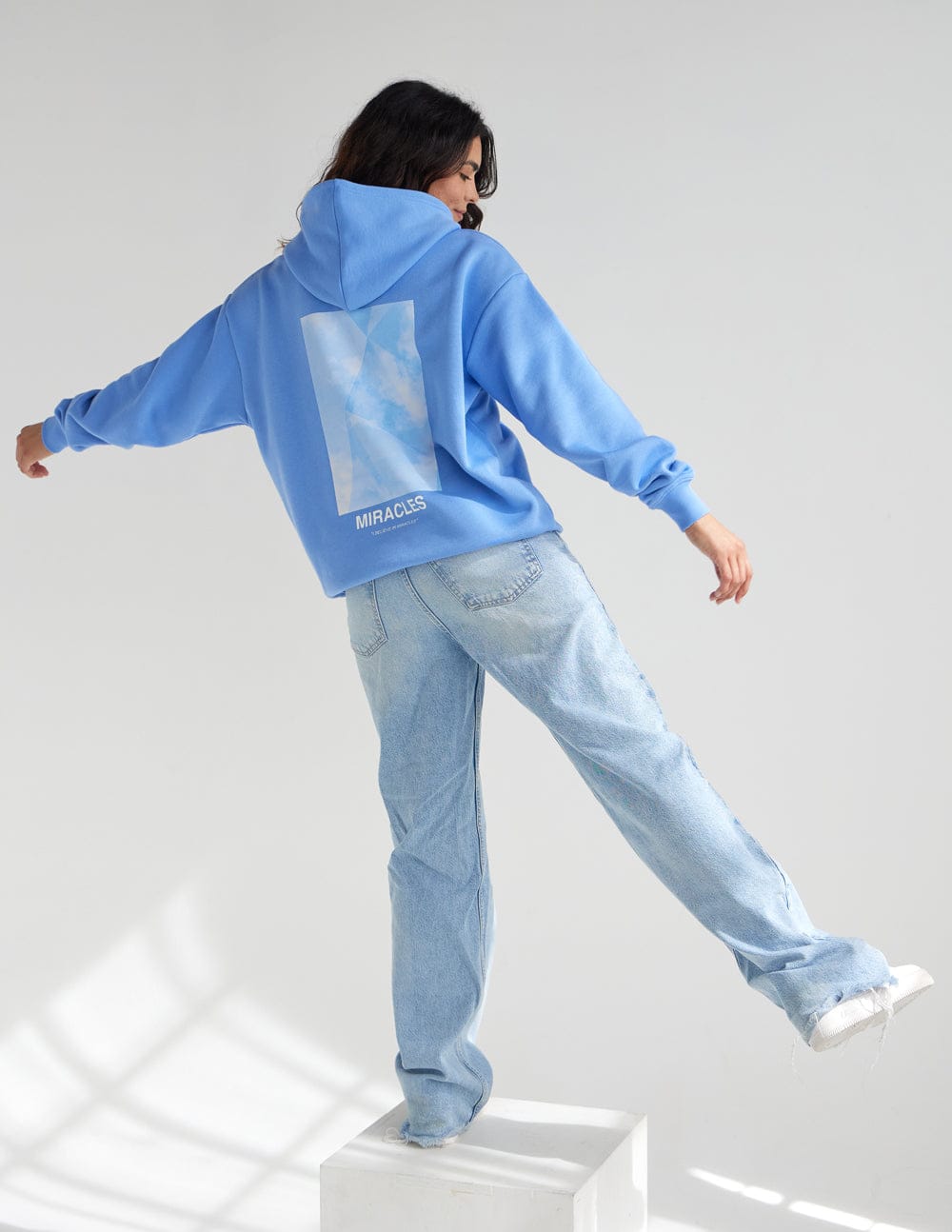 Miracles Blue Unisex Hoodie - A-1 Thread Vault