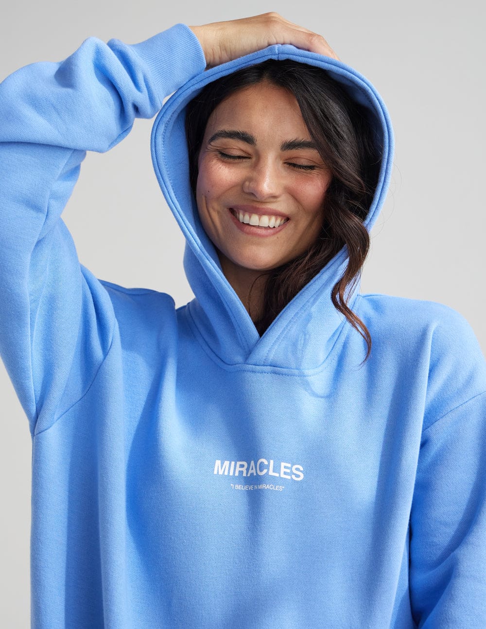 Miracles Blue Unisex Hoodie - A-1 Thread Vault