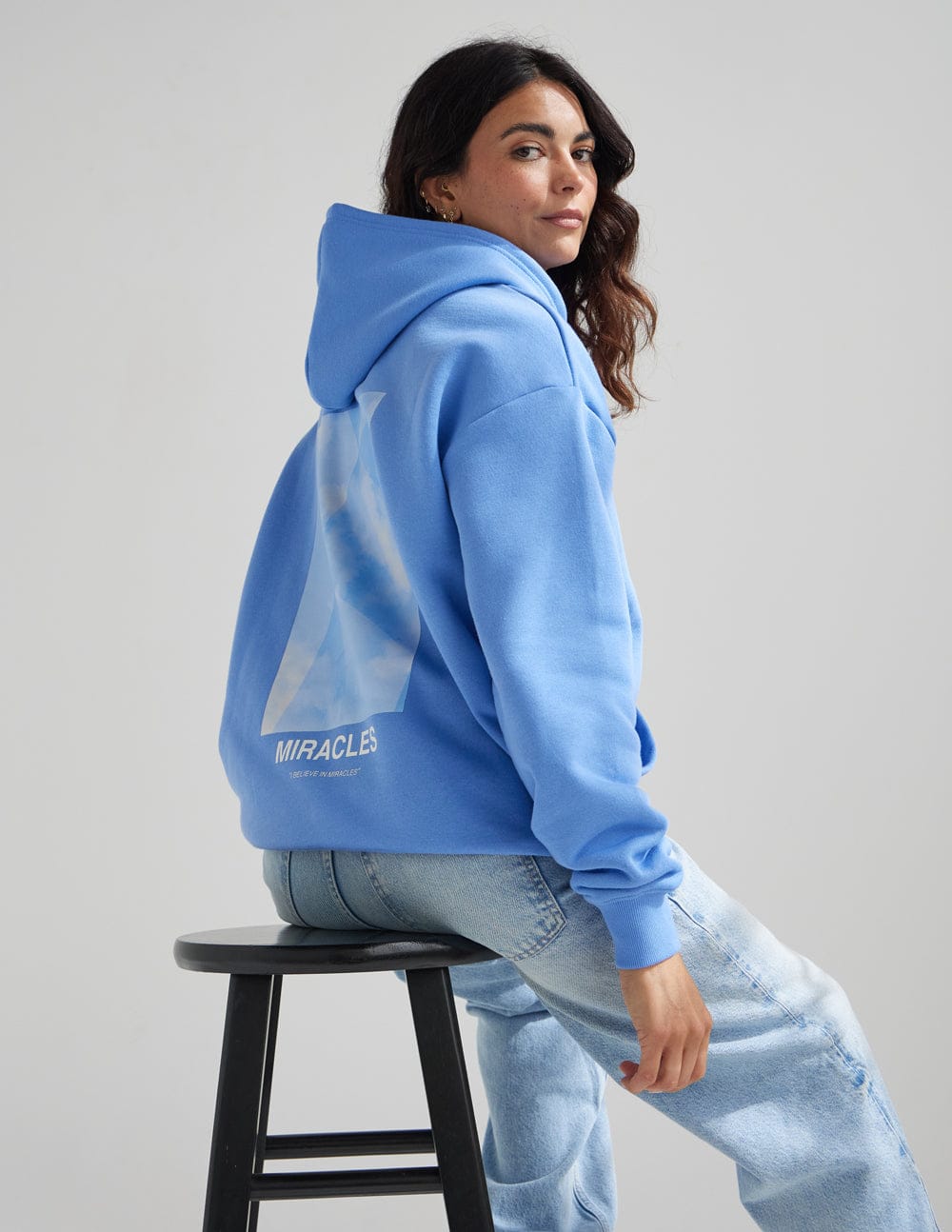 Miracles Blue Unisex Hoodie - A-1 Thread Vault