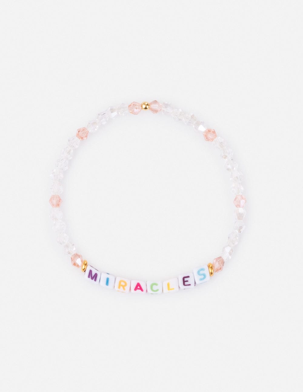Miracles Letter Bracelet - A-1 Thread Vault