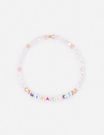 Miracles Letter Bracelet - A-1 Thread Vault