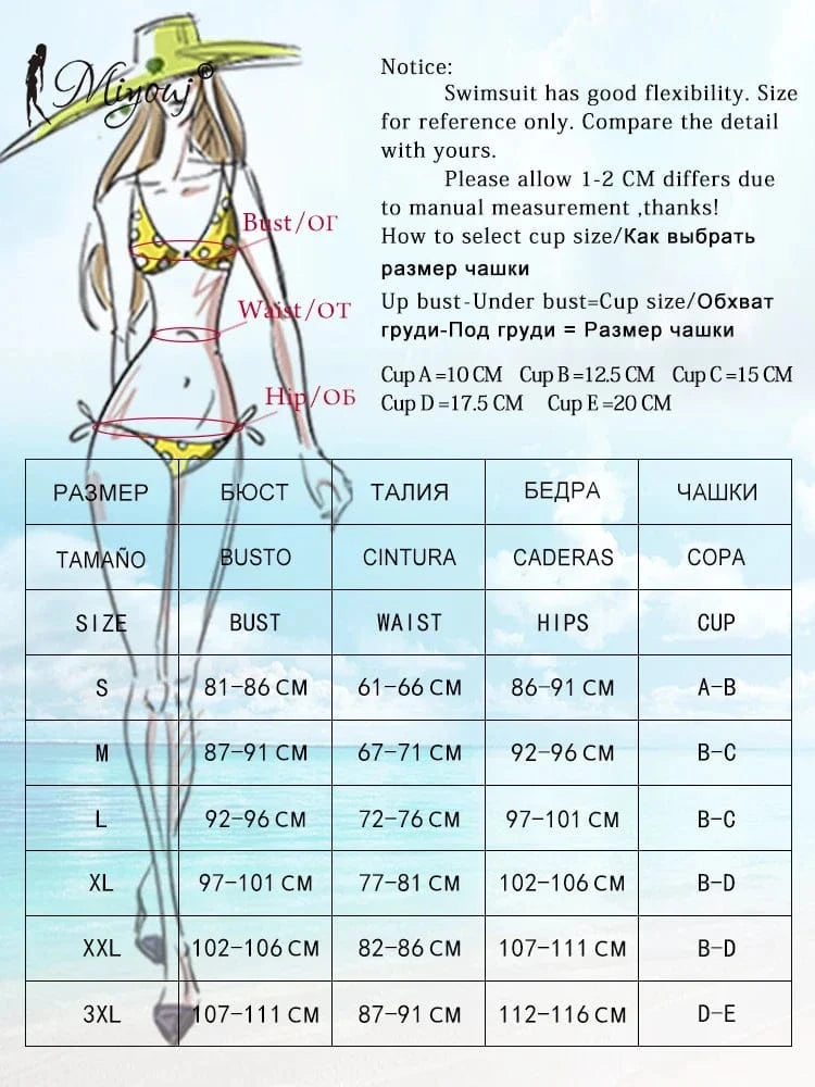 Miyouj 2025 Bikini String Swimsuit Sexy Female Bathsuit Women Swimwear High Cut Bathwear Bandage Biquini Leopard Two Pieces Suit - A-1 Thread Vault