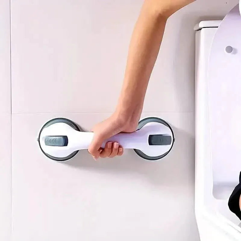 Modern Non-Slip Shower Handle, Powerful Suction, Safety Grip, Contemporary Design - A-1 Thread Vault