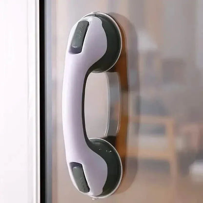 Modern Non-Slip Shower Handle, Powerful Suction, Safety Grip, Contemporary Design - A-1 Thread Vault