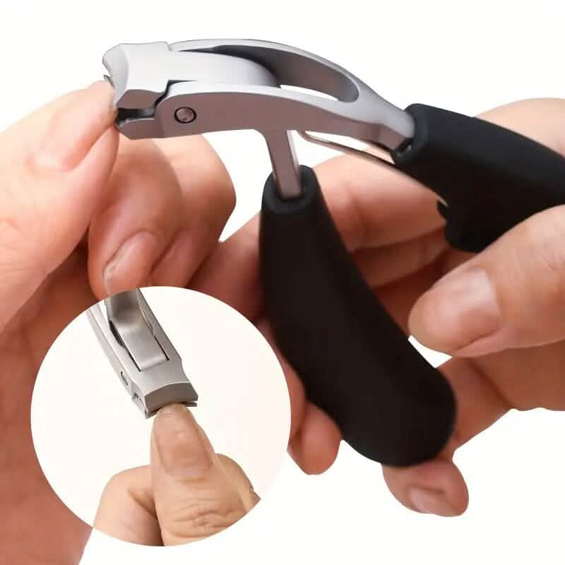 Modern Stainless Steel Nail Clipper with Concave Blade - A-1 Thread Vault