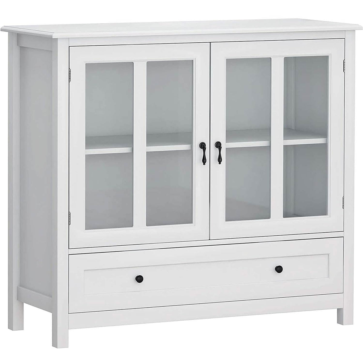 Modern Storage Cabinet with Metal Handles - A-1 Thread Vault