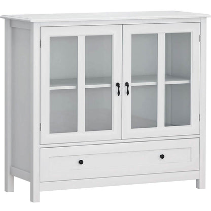 Modern Storage Cabinet with Metal Handles - A-1 Thread Vault
