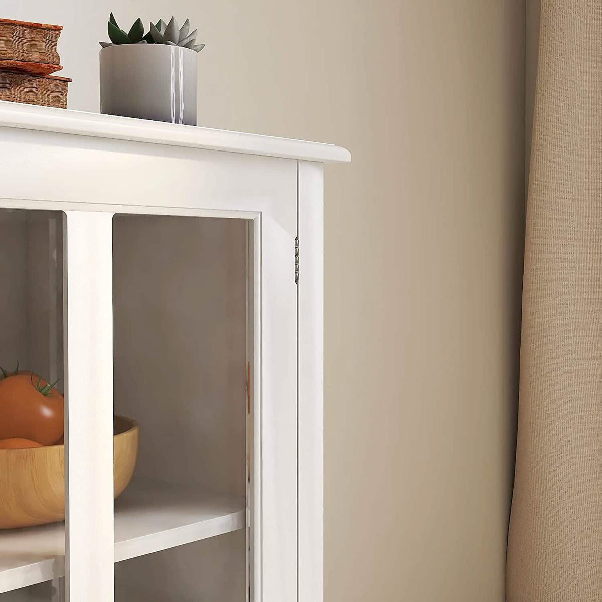 Modern Storage Cabinet with Metal Handles - A-1 Thread Vault