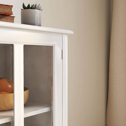 Modern Storage Cabinet with Metal Handles - A-1 Thread Vault