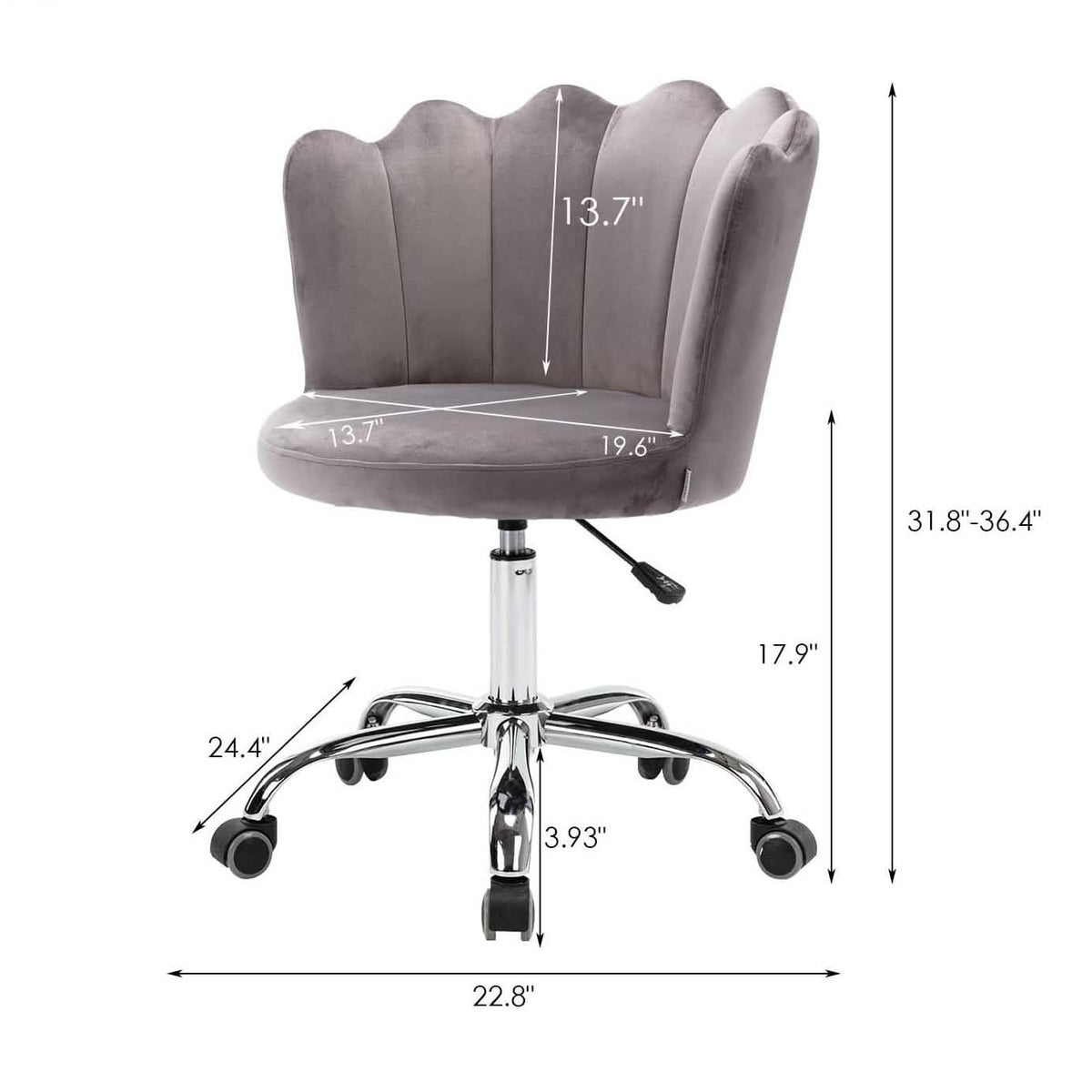 Modern Swivel Shell Chair - A-1 Thread Vault