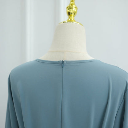 Modest Nida Longline Tunic Top (MS420) - A-1 Thread Vault