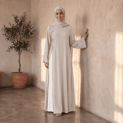Modest Nida Longline Tunic Top (MS420) - A-1 Thread Vault