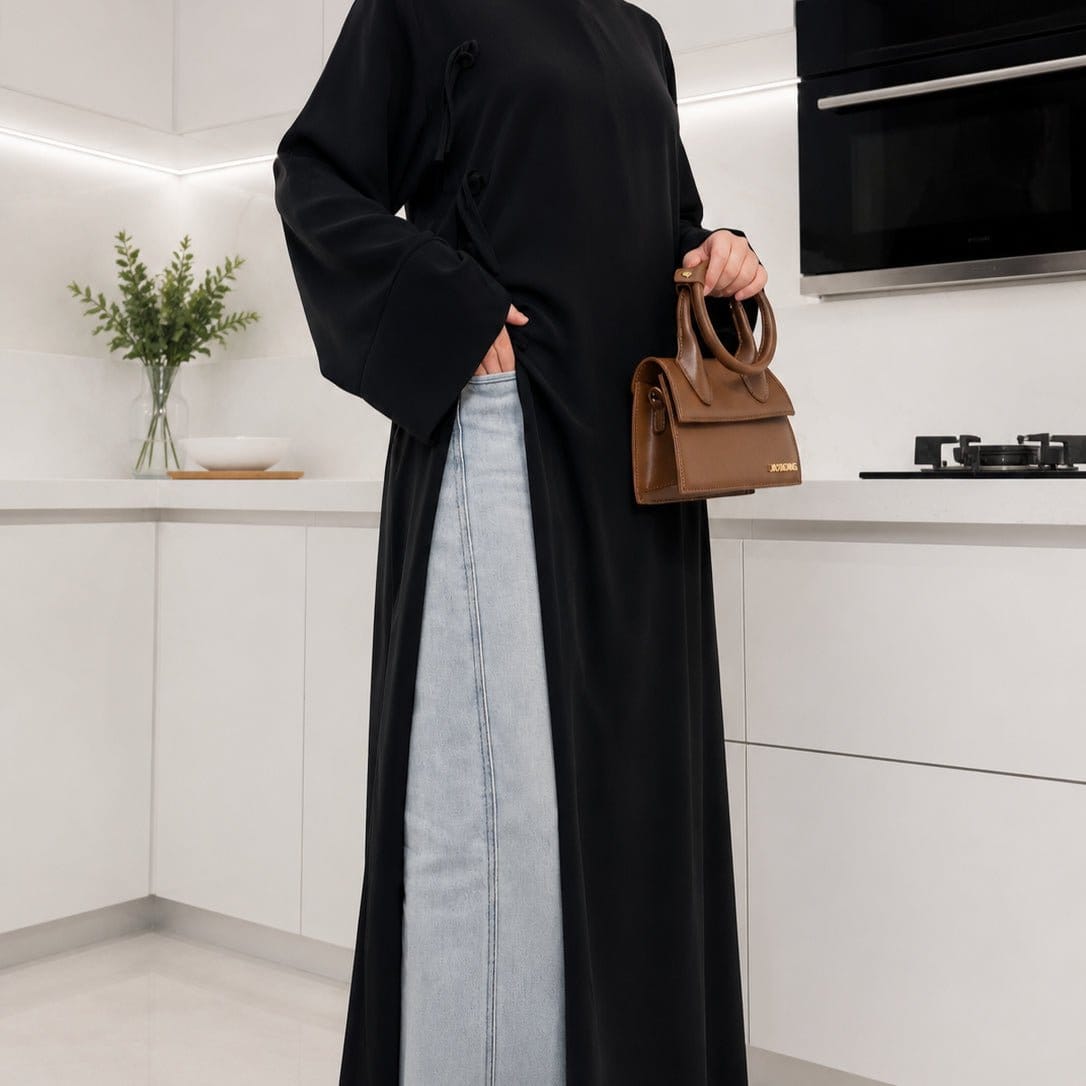 Modest Nida Longline Tunic Top (MS420) - A-1 Thread Vault