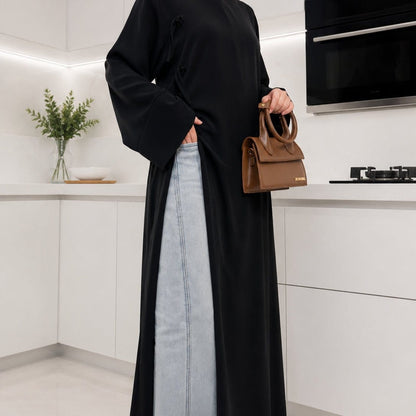 Modest Nida Longline Tunic Top (MS420) - A-1 Thread Vault