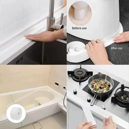 Moisture-Proof Kitchen and Bathroom Sink Gap Sticker Tape - A-1 Thread Vault