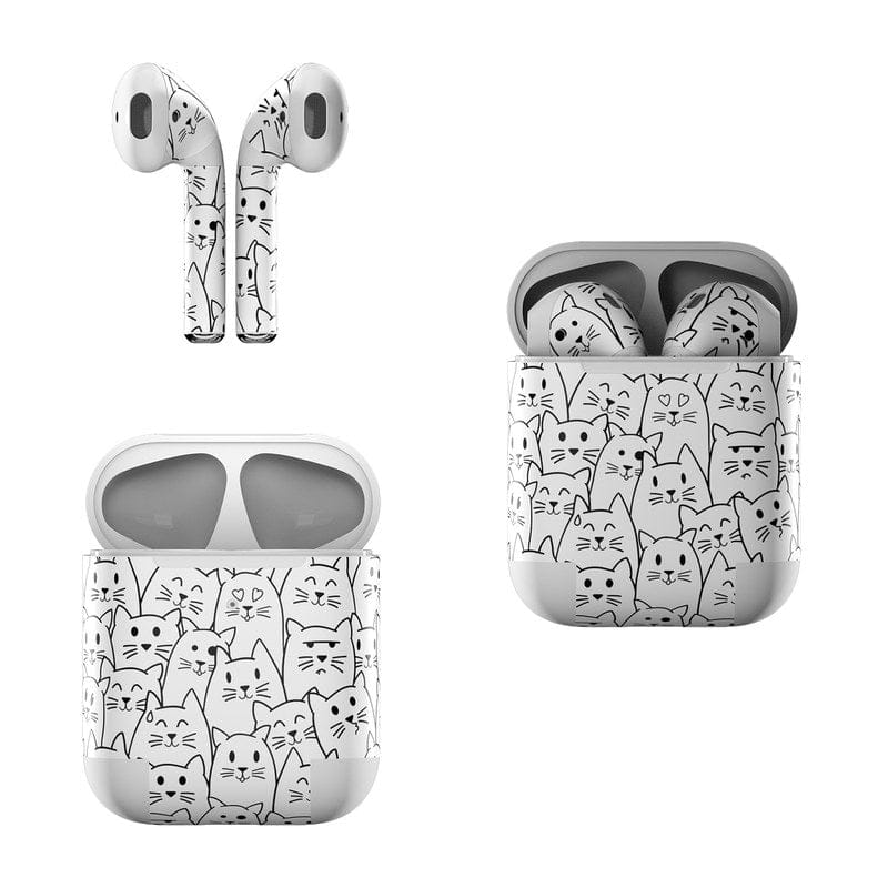 Moody Cats - Apple AirPods Skin - A-1 Thread Vault