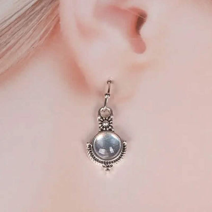 Moonstone Vintage Earrings - A-1 Thread Vault