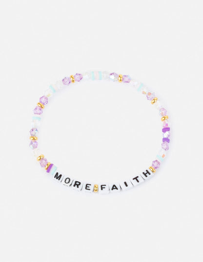 More Faith Letter Bracelet - A-1 Thread Vault