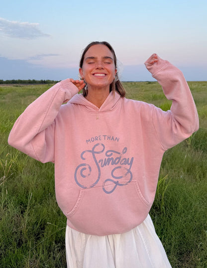 More Than Sunday Unisex Hoodie - A-1 Thread Vault