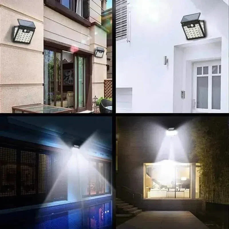 Motion Sensor Solar Street Light - Dusk to Dawn, Energy Efficient LED Lamp - A-1 Thread Vault