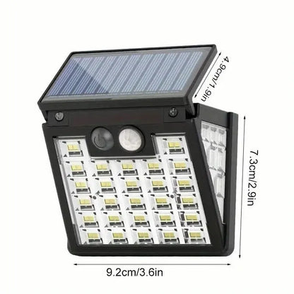 Motion Sensor Solar Street Light - Dusk to Dawn, Energy Efficient LED Lamp - A-1 Thread Vault
