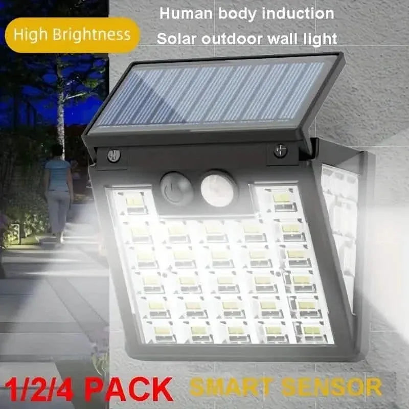 Motion Sensor Solar Street Light - Dusk to Dawn, Energy Efficient LED Lamp - A-1 Thread Vault