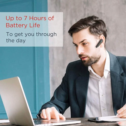 Motorola Boom 3+ Plus in-Ear Wireless Mono Bluetooth Headset Noise Cancellation - A-1 Thread Vault