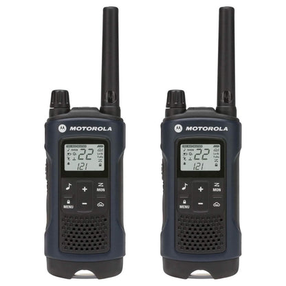 Motorola Solutions Talkabout T460 Rechargeable Two-Way Radio Pair - Dark Blue (Refurbished) - A-1 Thread Vault