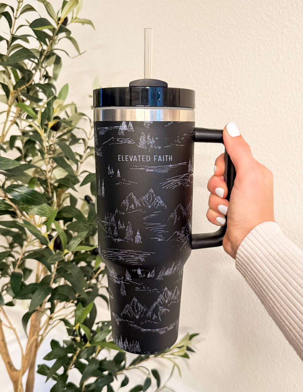 Mountainscape 40 oz Tumbler - A-1 Thread Vault