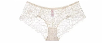MOYISU Summer Lingerie Set Sheer French Lace Minimiser Bra Briefs Ultra Thin Sexy Women's Underwear Big Bust Sexy Tushy & Panty - A-1 Thread Vault