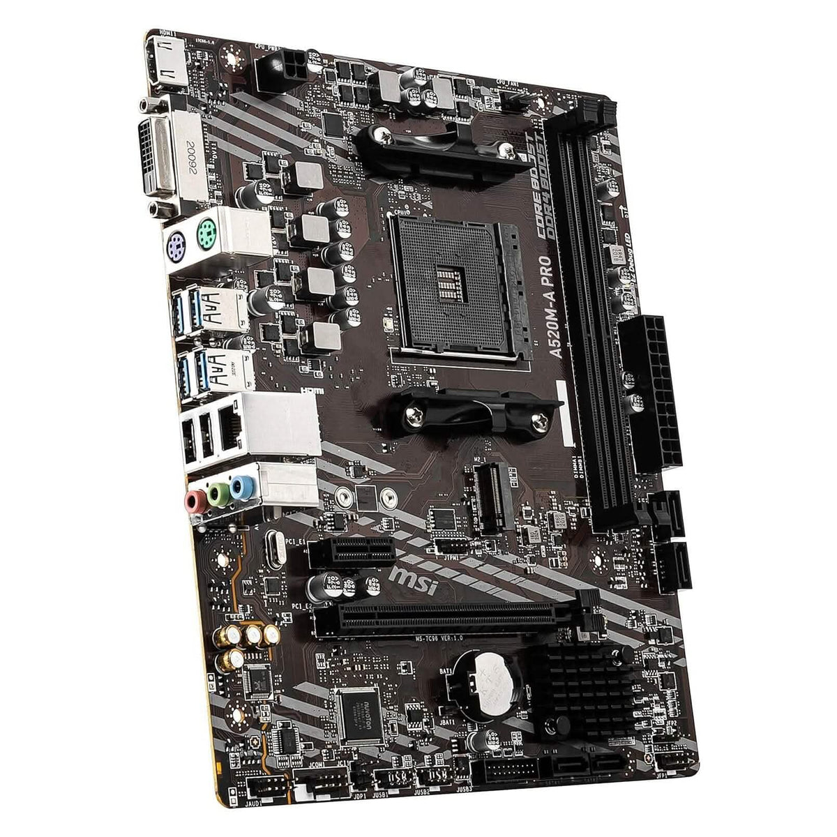 MSI A520M-A PRO Gaming Motherboard (Refurbished) - A-1 Thread Vault