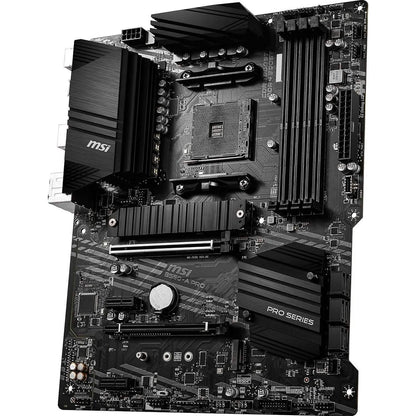 MSI B550-A PRO ProSeries Motherboard (AMD AM4, DDR4, PCIe 4.0, SATA 6Gb/s, M.2, USB 3.2 Gen 2, HDMI/DP, ATX) (Refurbished) - A-1 Thread Vault