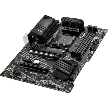 MSI B550-A PRO ProSeries Motherboard (AMD AM4, DDR4, PCIe 4.0, SATA 6Gb/s, M.2, USB 3.2 Gen 2, HDMI/DP, ATX) (Refurbished) - A-1 Thread Vault