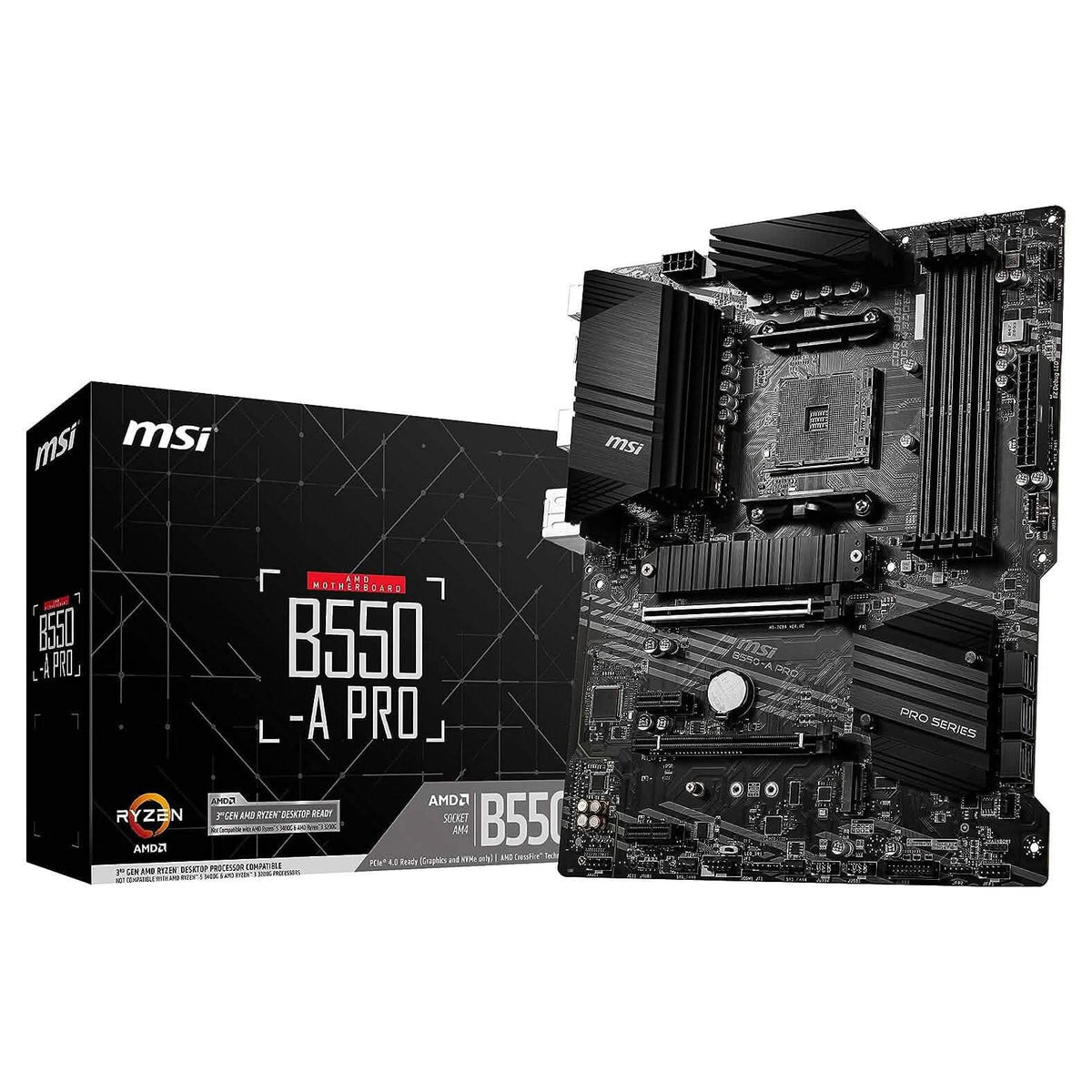 MSI B550-A PRO ProSeries Motherboard (Refurbished) - A-1 Thread Vault